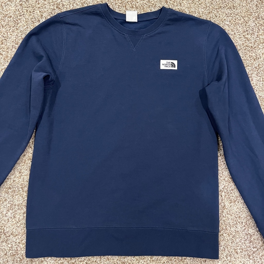 The North Face crewneck sweatshirt, navy, mens L